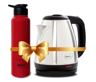 Electric kettle and compact cooker for quick cooking in small family kitchens