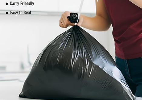 Garbage bags and bin liners for clean and hygienic kitchen waste disposal