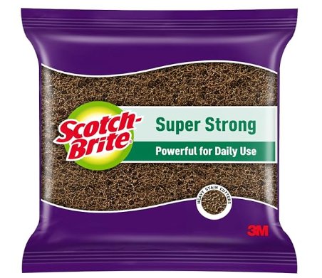 Dish scrubbers and sponges for cleaning utensils in Indian kitchens