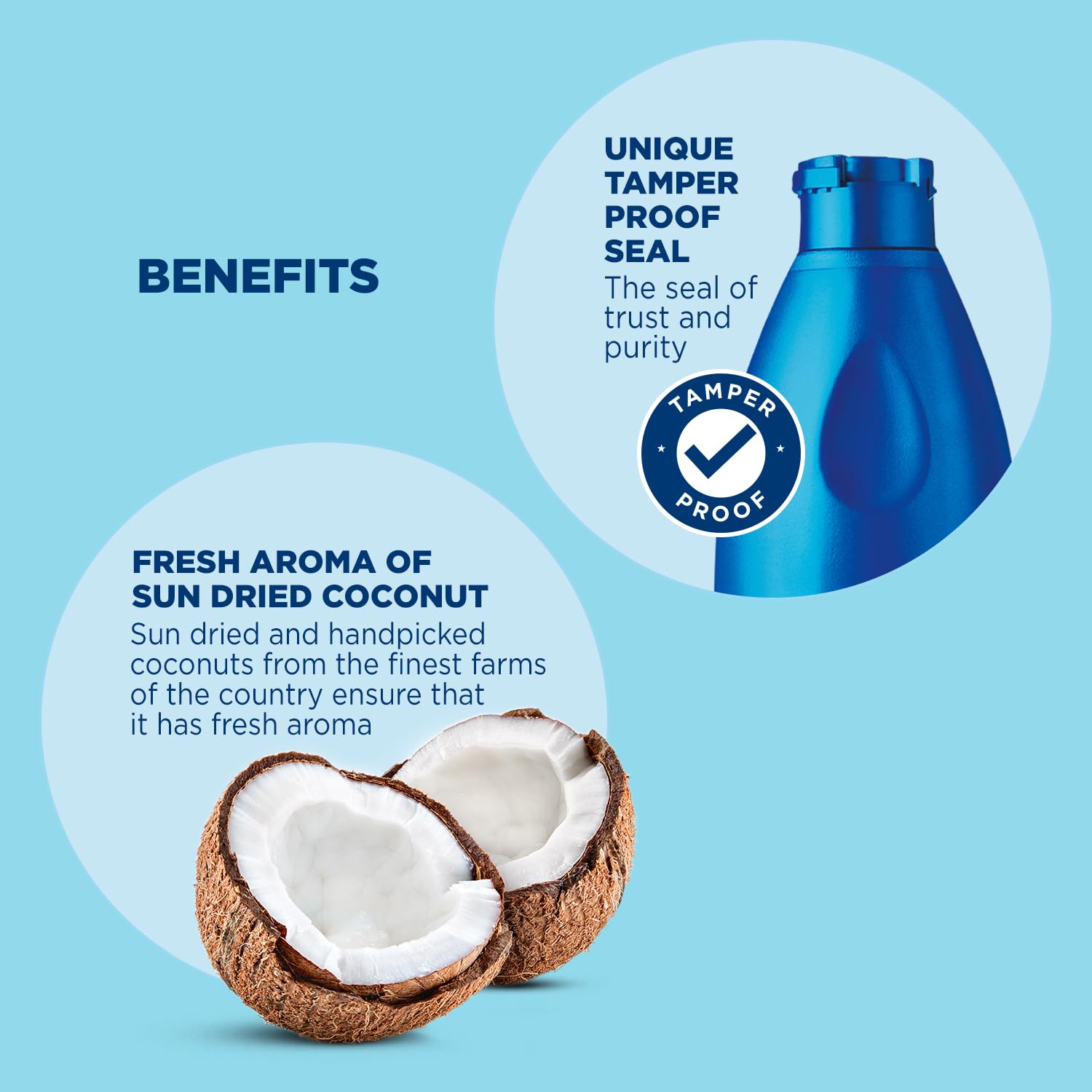 Parachute 1 Ltr coconut oil 1