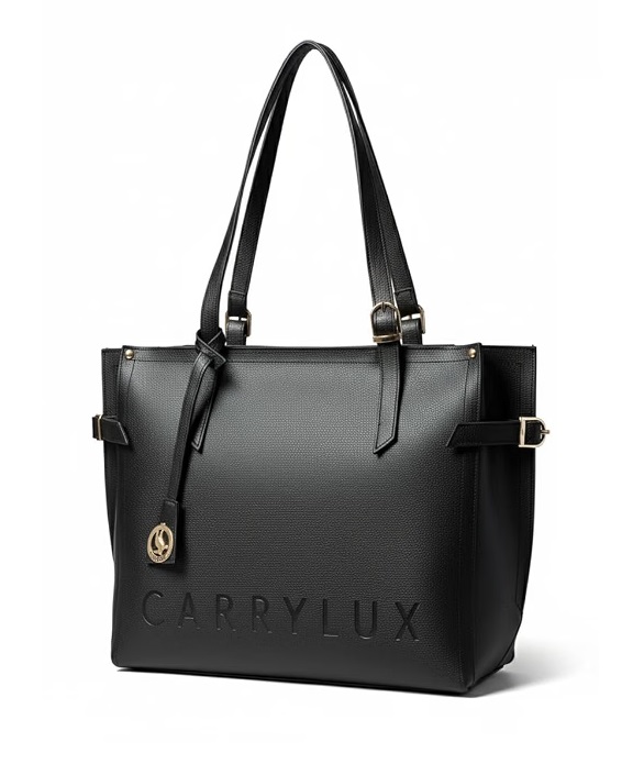 15 Best Handbags Under ₹500 Carrylux women's soft PU tote handbag with large compartment