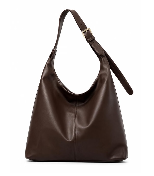 15 Best Handbags Under ₹500 women's large PU leather hobo shoulder handbag